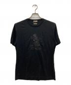 EPOCA UOMO×DISNEYエポカ ウォモ×ディズニー）の古着「スパンコールカットソー/ミッキー」｜ブラック
