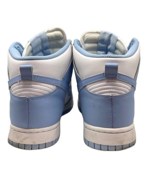 NIKE（ナイキ）NIKE (ナイキ) W DUNK HIGH/Ｗダンクハイ ブルー サイズ:CM27.5/US10.5/UK8/EUR42.5/BR40.5/CN275(2.5)の古着・服飾アイテム