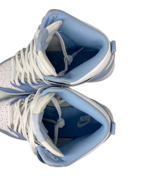 NIKE（ナイキ）NIKE (ナイキ) W DUNK HIGH/Ｗダンクハイ ブルー サイズ:CM27.5/US10.5/UK8/EUR42.5/BR40.5/CN275(2.5)の古着・服飾アイテム