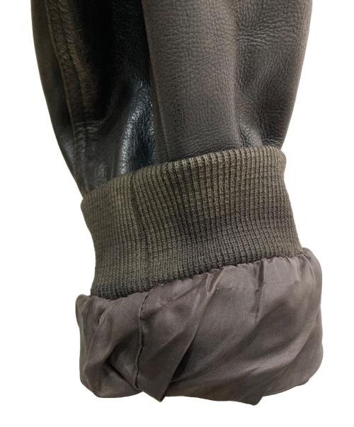 Lee Cooper（リークーパー）Lee Cooper (リークーパー) レザーフライトジャケット ブラウン サイズ:Ⅿの古着・服飾アイテム