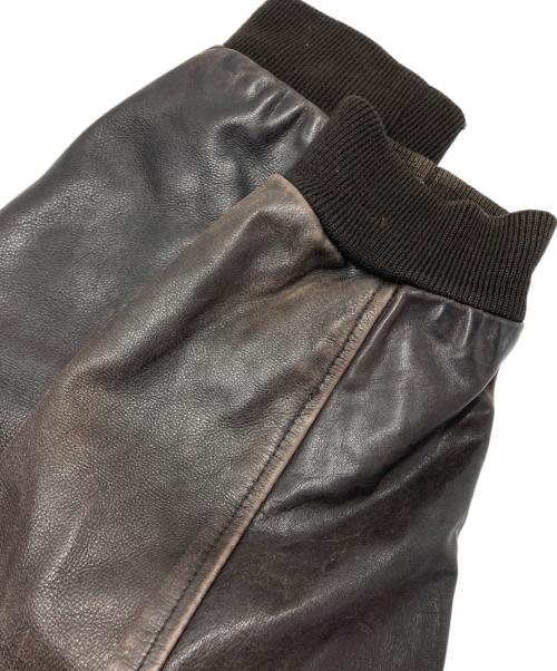 Lee Cooper（リークーパー）Lee Cooper (リークーパー) レザーフライトジャケット ブラウン サイズ:Ⅿの古着・服飾アイテム