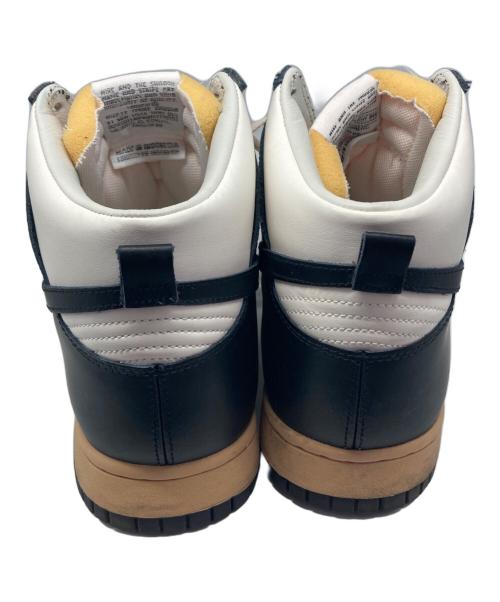 NIKE（ナイキ）NIKE (ナイキ) WMNS DUNK HIGH SE/ウィメンズ　ダンク　ハイ　SE ホワイト×ブラック サイズ:27.5の古着・服飾アイテム