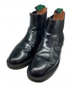 SOLOVAIRソロヴェアー）の古着「サイドゴアブーツ」｜ブラック