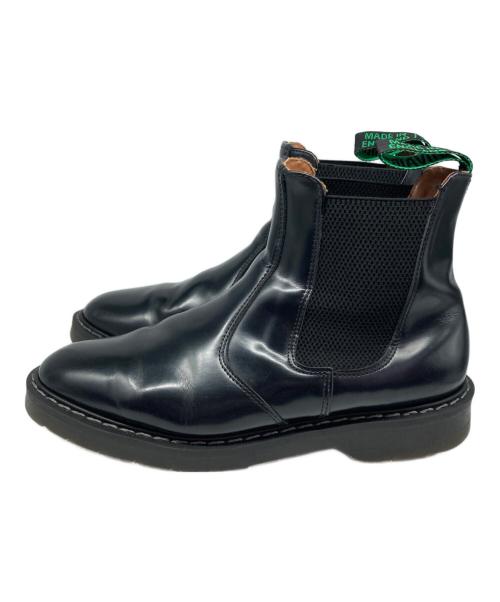 SOLOVAIR（ソロヴェアー）SOLOVAIR (ソロヴェアー) サイドゴアブーツ ブラック サイズ:8の古着・服飾アイテム