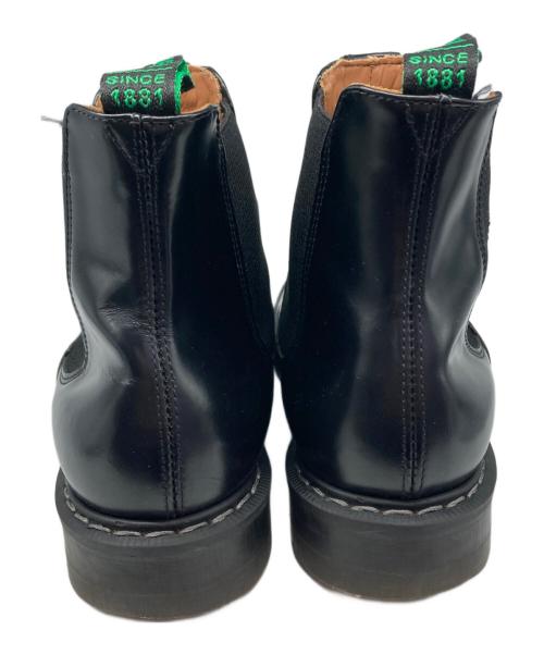 SOLOVAIR（ソロヴェアー）SOLOVAIR (ソロヴェアー) サイドゴアブーツ ブラック サイズ:8の古着・服飾アイテム