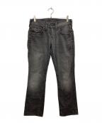 TRUE RELIGIONトゥルー レリジョン）の古着「ブラックデニム」｜ブラック