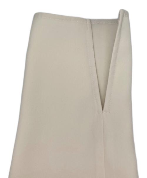 Noble（ノーブル）Noble (ノーブル) ワイドネックIラインワンピース アイボリー サイズ:36の古着・服飾アイテム