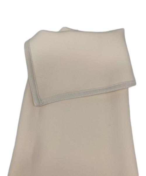 Noble（ノーブル）Noble (ノーブル) ワイドネックIラインワンピース アイボリー サイズ:36の古着・服飾アイテム