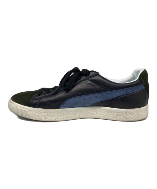 PUMA（プーマ）PUMA (プーマ) SUEDE VTG MIJ/スウェードヴィンテージメイドインジャパン ブラック×グリーン サイズ:27.5の古着・服飾アイテム