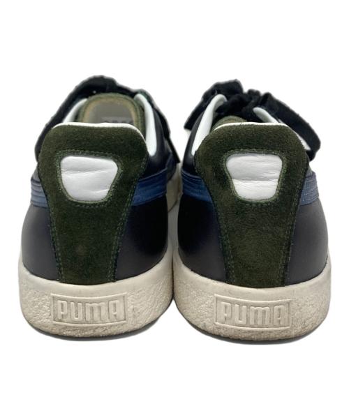 PUMA（プーマ）PUMA (プーマ) SUEDE VTG MIJ/スウェードヴィンテージメイドインジャパン ブラック×グリーン サイズ:27.5の古着・服飾アイテム