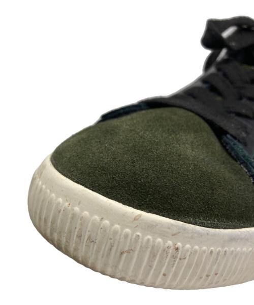 PUMA（プーマ）PUMA (プーマ) SUEDE VTG MIJ/スウェードヴィンテージメイドインジャパン ブラック×グリーン サイズ:27.5の古着・服飾アイテム