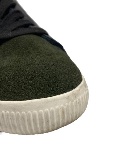 PUMA（プーマ）PUMA (プーマ) SUEDE VTG MIJ/スウェードヴィンテージメイドインジャパン ブラック×グリーン サイズ:27.5の古着・服飾アイテム