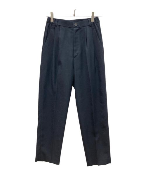 Whim Gazette（ウィムガゼット）Whim Gazette (ウィムガゼット) オックステーパードパンツ ネイビー サイズ:36の古着・服飾アイテム