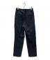 Whim Gazette (ウィムガゼット) オックステーパードパンツ ネイビー サイズ:36：4500円