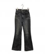 moussyマウジー）の古着「MVS BLACK FLARE」｜ブラック