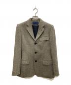 RALPH LAURENラルフローレン）の古着「ツイードジャケット」｜グレー