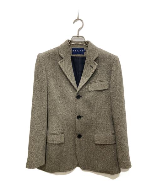 RALPH LAUREN（ラルフローレン）RALPH LAUREN (ラルフローレン) ツイードジャケット グレー サイズ:B82H91T160の古着・服飾アイテム