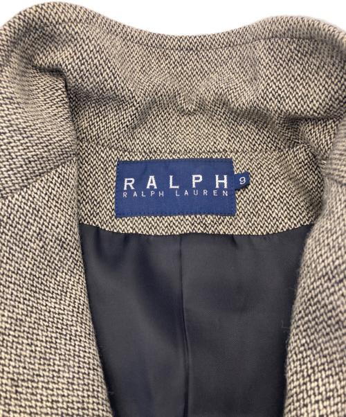 RALPH LAUREN（ラルフローレン）RALPH LAUREN (ラルフローレン) ツイードジャケット グレー サイズ:B82H91T160の古着・服飾アイテム