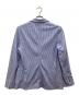 CIRCOLO 1901 (チルコロ1901) コットンストレッチジャージーストライププリントジャケット ブルー サイズ:50：12000円