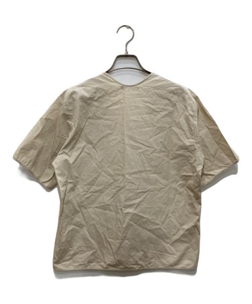 Plage（プラージュ）Plage (プラージュ) タイプライターTブラウス ベージュ サイズ:記載なしの古着・服飾アイテム