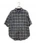 THE NORTHFACE PURPLELABEL（ザ・ノースフェイス パープルレーベル）の古着「Madras Big H/S Shirt/マドラス　ビッグ　H/S　シート」｜ブラック