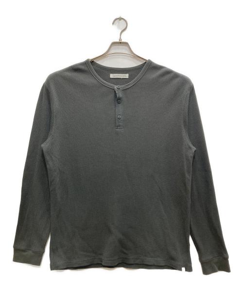 OUTERKNOWN（アウターノーン）OUTERKNOWN (アウターノーン) マリタイム ワッフルヘンリー グレー サイズ:ＬＡＲＧＥの古着・服飾アイテム