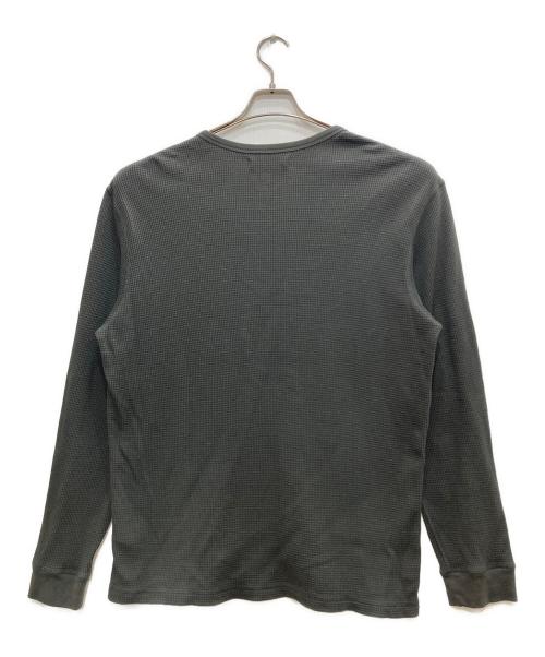 OUTERKNOWN（アウターノーン）OUTERKNOWN (アウターノーン) マリタイム ワッフルヘンリー グレー サイズ:ＬＡＲＧＥの古着・服飾アイテム