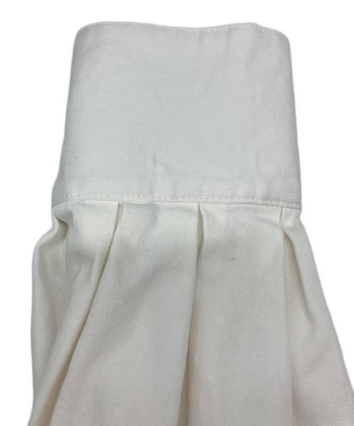 Rie miller（リエ ミラー）Rie miller (リエ ミラー) 袖ボリュームショート丈デニムシャツ ホワイト サイズ:Ｆの古着・服飾アイテム