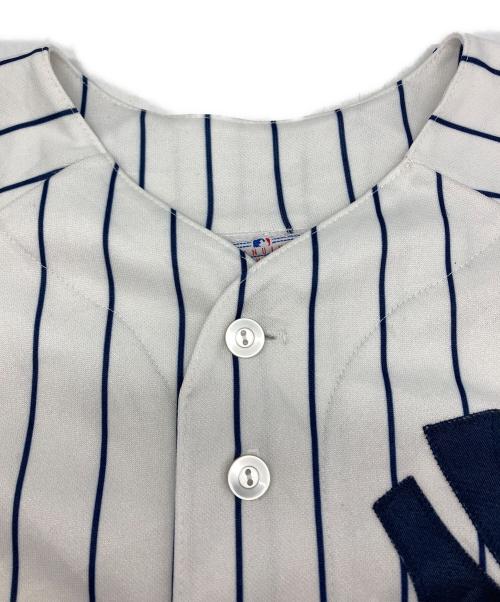 Majestic（マジェスティック）Majestic (マジェスティック) ベースボールシャツ ホワイト サイズ:Ｍの古着・服飾アイテム