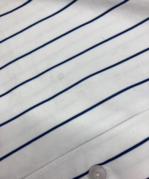 Majestic（マジェスティック）Majestic (マジェスティック) ベースボールシャツ ホワイト サイズ:Ｍの古着・服飾アイテム