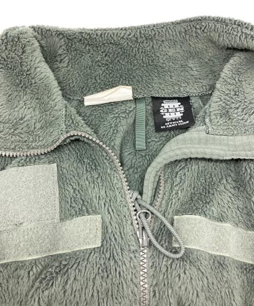 US ARMY（ユーエスアーミー）US ARMY (ユーエスアーミー) GENⅢ/COLD WEATHER FLEECE JACKET オリーブ サイズ:M/Rの古着・服飾アイテム