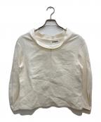 JIL SANDERジルサンダー）の古着「リネンブラウス」｜ホワイト