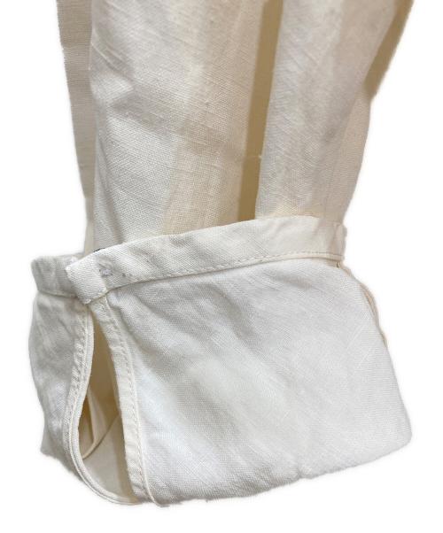 JIL SANDER（ジルサンダー）JIL SANDER (ジルサンダー) リネンブラウス ホワイト サイズ:34の古着・服飾アイテム