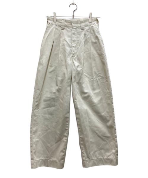 THE SHINZONE（ザ シンゾーン）THE SHINZONE (ザ シンゾーン) TOMBOY PANTS ホワイト サイズ:32の古着・服飾アイテム
