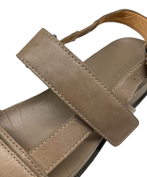 REGAL（リーガル）REGAL (リーガル) スポーティーレザーサンダル ベージュ サイズ:24.5の古着・服飾アイテム