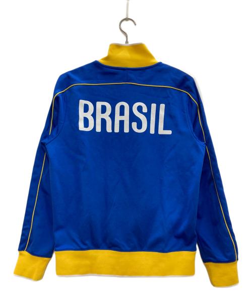 adidas（アディダス）adidas (アディダス) トラックジャケット ブルー×イエロー サイズ:Ｍの古着・服飾アイテム