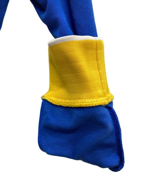 adidas（アディダス）adidas (アディダス) トラックジャケット ブルー×イエロー サイズ:Ｍの古着・服飾アイテム