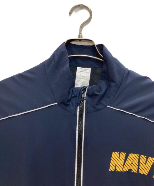 U'S NAVY（ユーエスネイビー）U'S NAVY (ユーエスネイビー) ナイロンランニングジャケット ネイビー サイズ:Sの古着・服飾アイテム