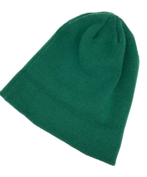 New Era（ニューエラ）New Era (ニューエラ) Supreme (シュプリーム) Box Logo Beanie/ボックス ロゴ ビーニー グリーンの古着・服飾アイテム