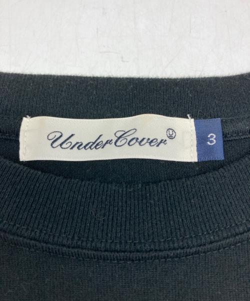 UNDERCOVER（アンダーカバー）UNDERCOVER (アンダーカバー) プリントTシャツ ブラック サイズ:3の古着・服飾アイテム