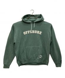 FRUIT OF THE LOOM×OFFSHORE（フルーツオブザルーム）の古着「プルオーバーパーカー」｜グリーン
