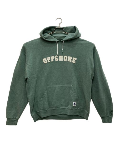 FRUIT OF THE LOOM（フルーツオブザルーム）FRUIT OF THE LOOM (フルーツオブザルーム) OFFSHORE プルオーバーパーカー グリーン サイズ:XLの古着・服飾アイテム