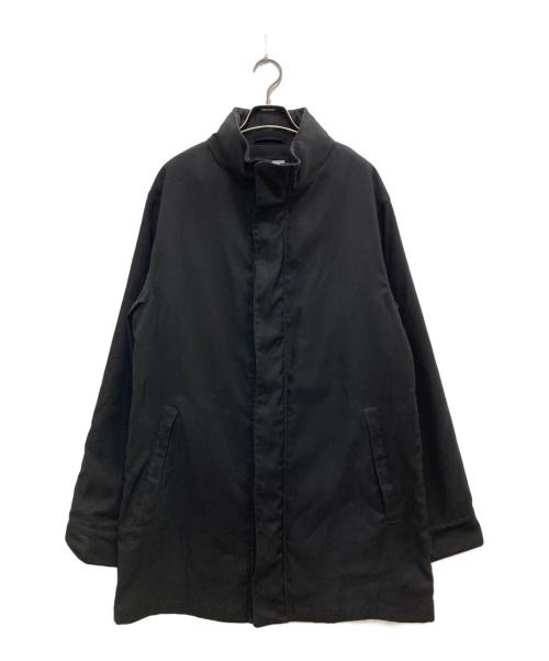 ARMANI COLLEZIONI（アルマーニ コレツィオーニ）ARMANI COLLEZIONI (アルマーニ コレツィオーニ) スタンドカラーコート ブラック サイズ:50の古着・服飾アイテム