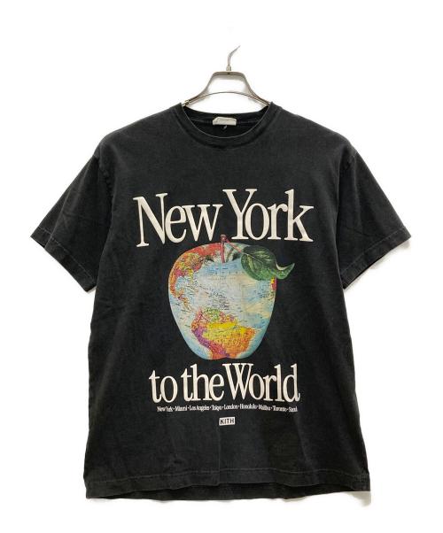 KITH（キス）KITH (キス) APPLE Tee/アップル　ティー ブラック サイズ:Ｍの古着・服飾アイテム