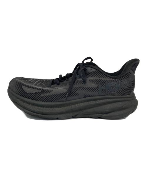 HOKAONEONE（ホカオネオネ）HOKAONEONE (ホカオネオネ) Clifton 9 Wide/クリフトン9　ワイド ブラック サイズ:28.5の古着・服飾アイテム