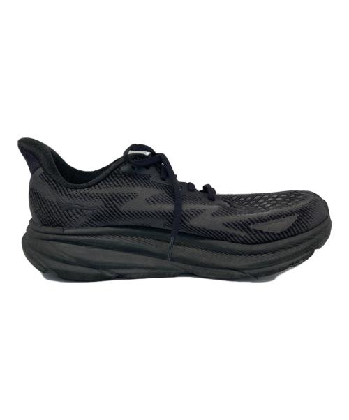 HOKAONEONE（ホカオネオネ）HOKAONEONE (ホカオネオネ) Clifton 9 Wide/クリフトン9　ワイド ブラック サイズ:28.5の古着・服飾アイテム