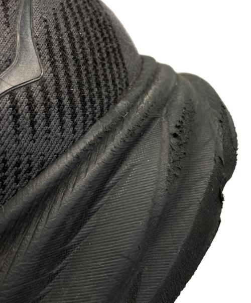 HOKAONEONE（ホカオネオネ）HOKAONEONE (ホカオネオネ) Clifton 9 Wide/クリフトン9　ワイド ブラック サイズ:28.5の古着・服飾アイテム