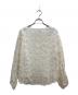 heliopole (エリオポール) JACQUARD BLOUSE/ジャガードブラウス ホワイト サイズ:記載なし：7000円