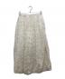 heliopole (エリオポール) JACQUARD SKIRT/ジャガード スカート ホワイト サイズ:38：4500円