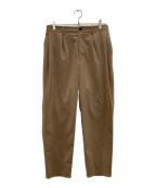 STILL BY HANDスティルバイハンド）の古着「タックパンツ」｜ブラウン